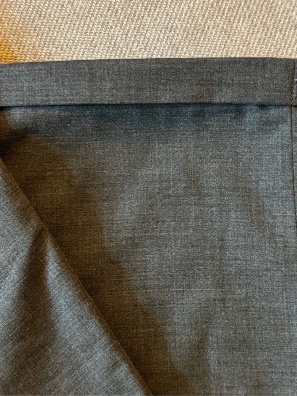 Barena Spring/Summer Wool Blend Gray Dress Pants, Slim Fit - Size 50 (M/L)